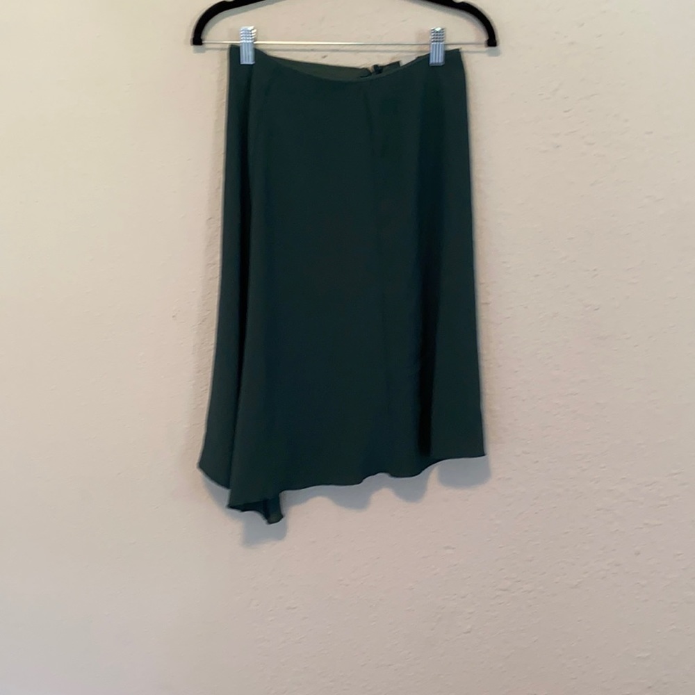 H&M Hunter Green Flare Skirt - Size 4